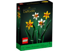 LEGO Daffodils stems provide a calming display and hands-on creative play.