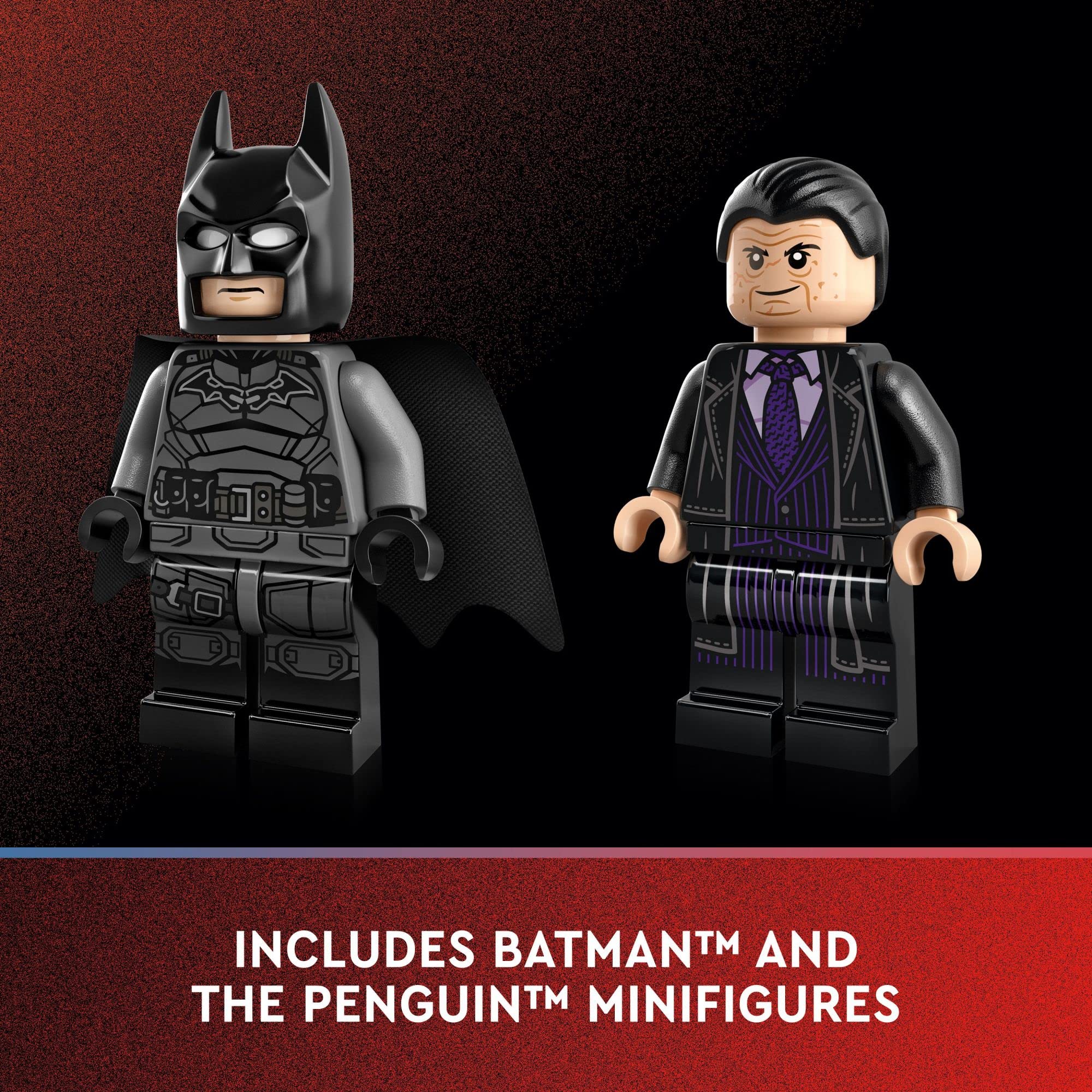 LEGO DC Batman Batmobile 76181 features a detailed 392-piece build
