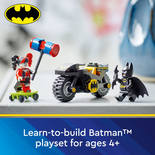 LEGO DC Batman Versus Harley Quinn 76220 Harley Quinn on skateboard for playful mischief