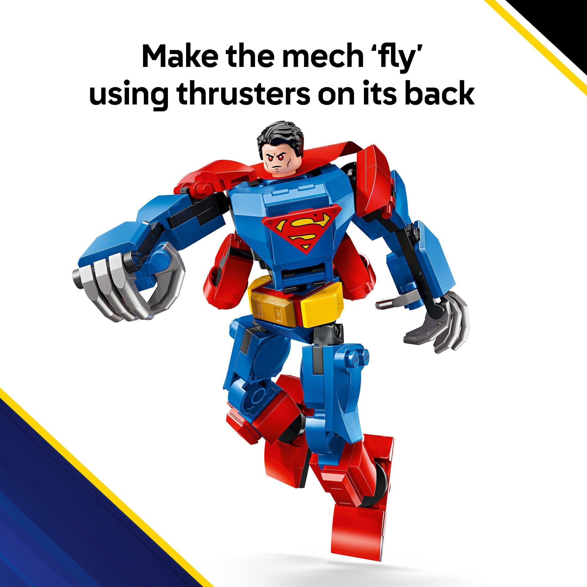 120-piece LEGO DC set supports creative building and storytelling sessions.