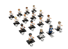 LEGO DFB goalkeeper Manuel Neuer minifigure with ball for action play and display