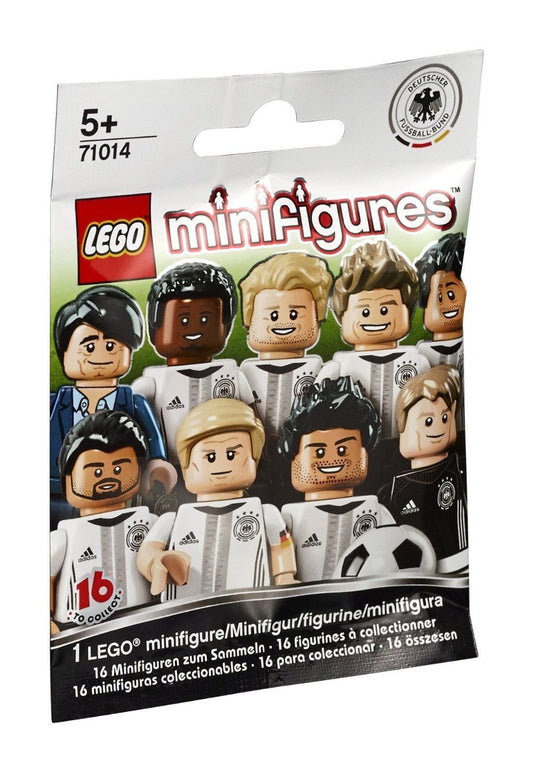 LEGO DFB trainer Joachim Loew minifigure in official jersey for display and collection