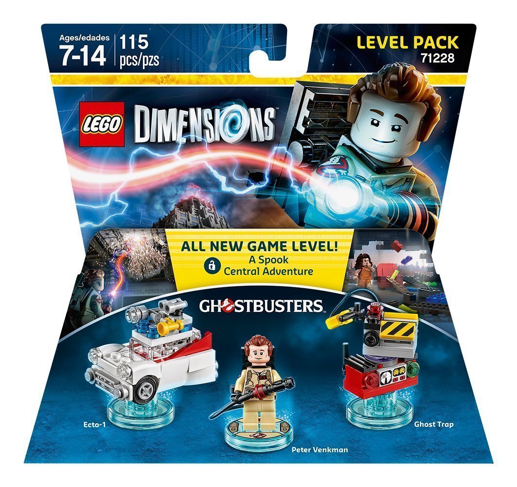LEGO Ghostbusters Level Pack Peter Venkman figure for enhanced crossover play