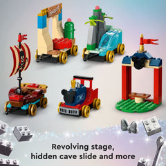 LEGO Disney 100 Celebration Train Mickey Mouse minifigure ready for role-play adventures