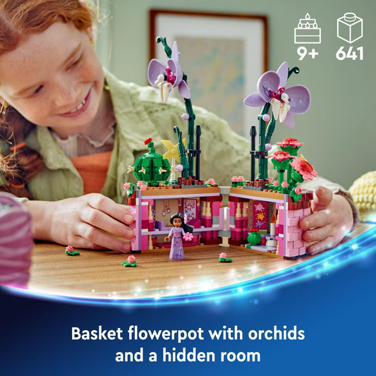 LEGO Disney Encanto Isabela hidden room reveals secret space for storytelling.