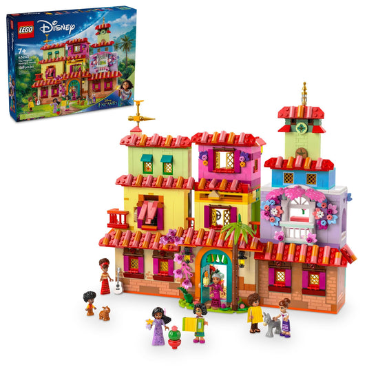 LEGO Disney Encanto Madrigal House front view for imaginative play and gift idea.
