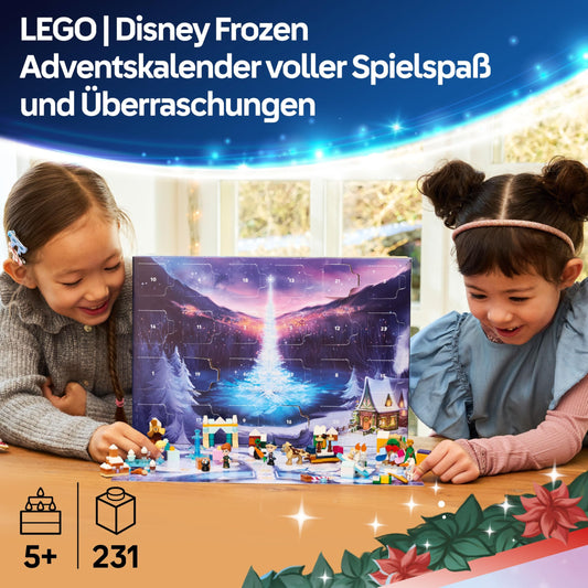 LEGO Disney Frozen Advent Calendar 2025 – Anna minifigure for festive storytelling