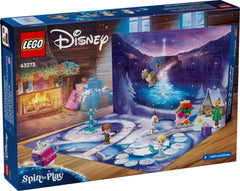 LEGO Disney Frozen Advent Calendar 2025 spinner game for up to five players.