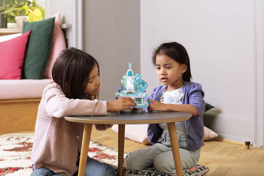 LEGO Disney Frozen 2 Elsa’s Jewelry Box Creation locked drawer keeps small treasures secure.