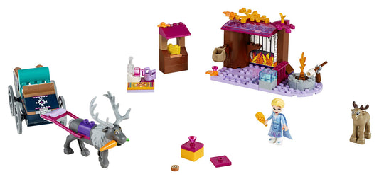 LEGO Disney Frozen II Elsa mini-doll for imaginative play and storytelling.