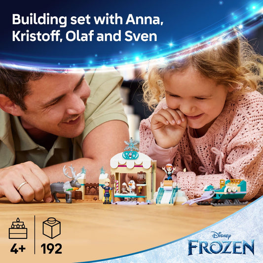 LEGO Disney Frozen hot chocolate stand encourages cozy storytelling and snack-time play
