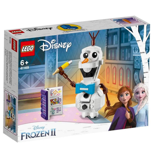 LEGO Disney Frozen Olaf 41169 figure for display and imaginative play.