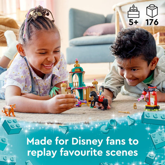 LEGO Disney Jasmine mini-doll figure ready for character-led adventures