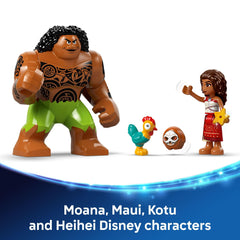 LEGO Disney Moana 2 Kakamora Barge splits into 3 boats for varied play
