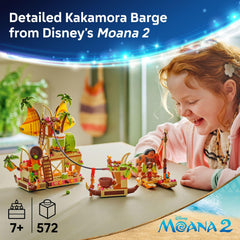 LEGO Disney Moana 2 Kakamora Barge minifigures invite adventurous pretend play