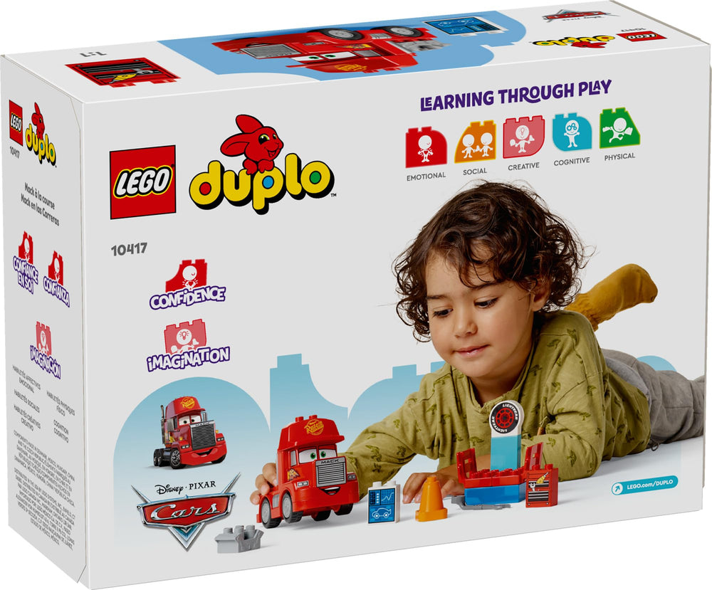 Lightning McQueen engine piece encourages familiar Cars-themed play and role-play