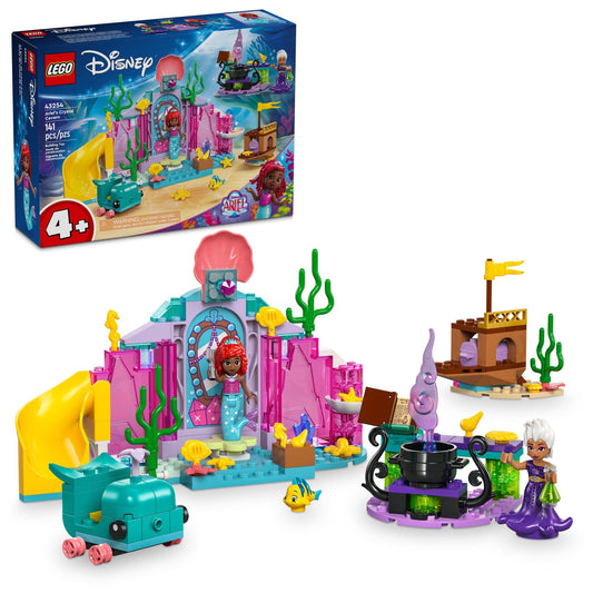 LEGO Disney Ariel’s Crystal Cavern spinning platform fuels imaginative mermaid stories