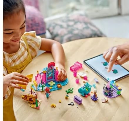 LEGO Disney Ariel’s Crystal Cavern includes Ariel and Ursula dolls for iconic play