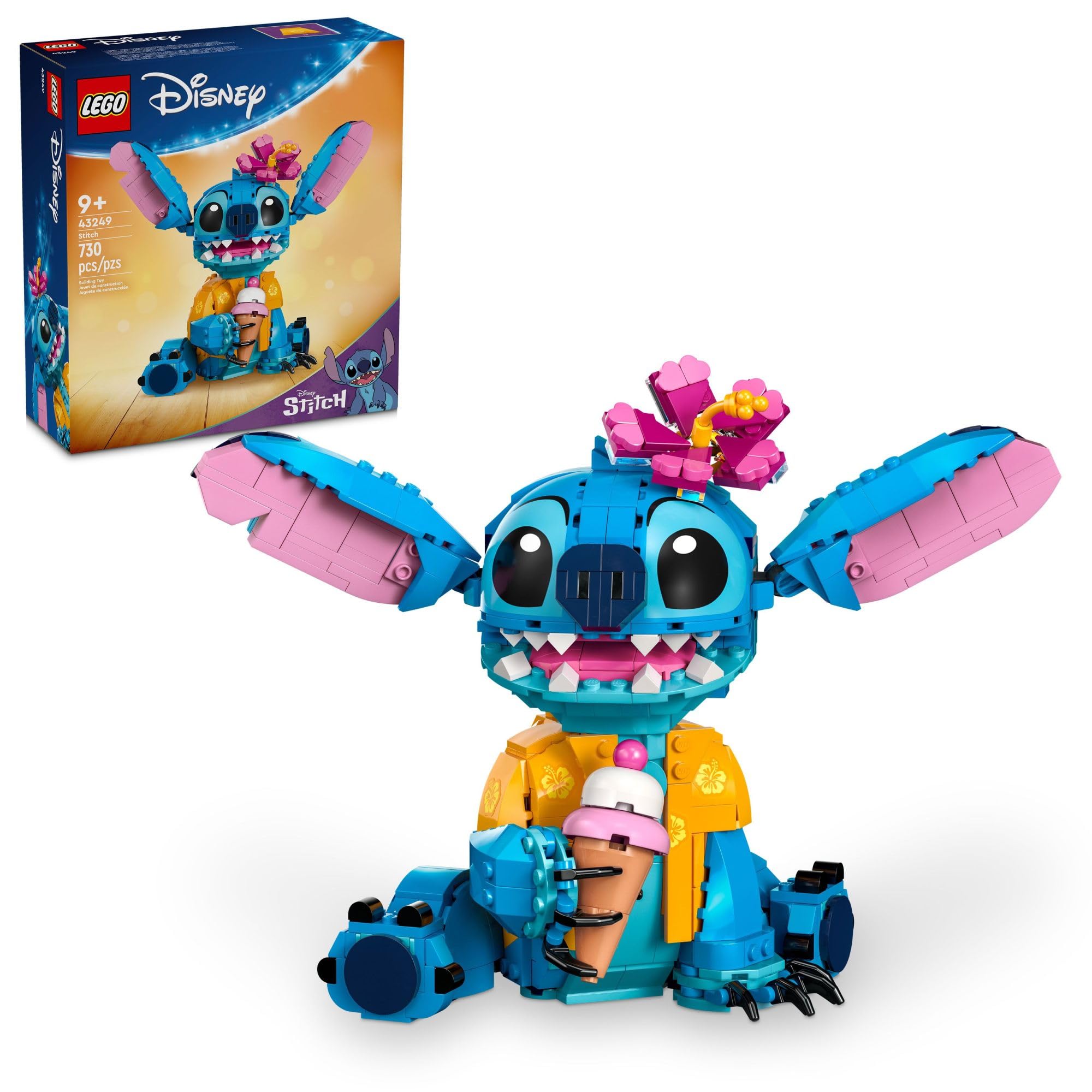 LEGO Disney Stitch toy figure displayed for play and display