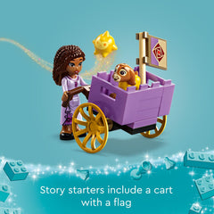 LEGO Disney Wish marketplace stairs and doors photo supports open-ended scenes.