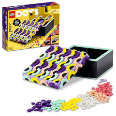LEGO DOTS Big Box decorative tiles enable endless color designs.