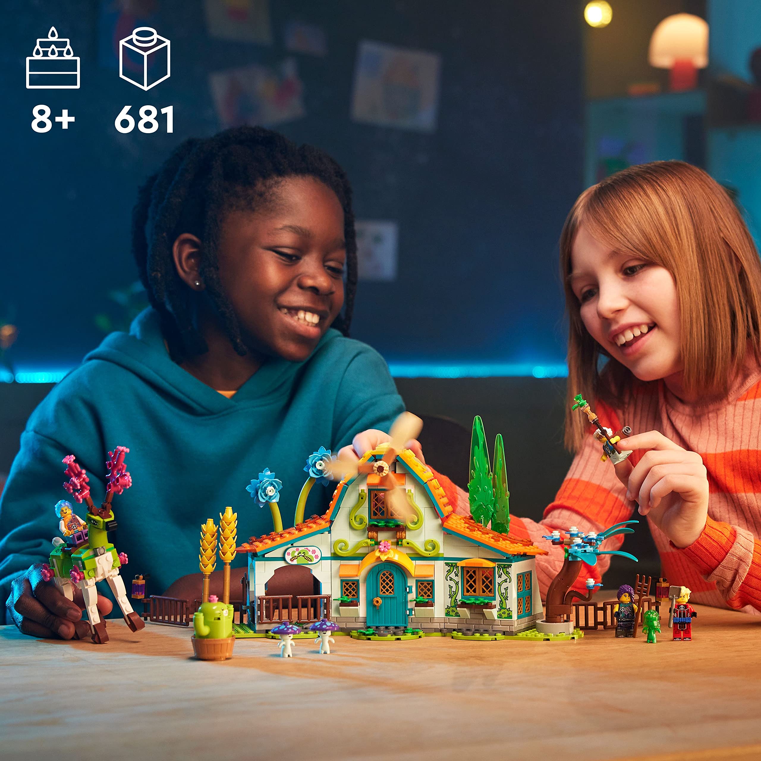 LEGO DREAMZzz Stable deer-pegasus articulation supports dynamic posing and magical storytelling.