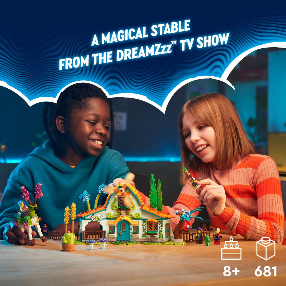 LEGO DREAMZzz Stable forest-guardian figure highlights action-ready play and adventures.
