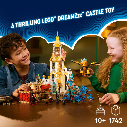 LEGO DREAMZzz Castle Nocturnia fortified tower scene encouraging strategic building play