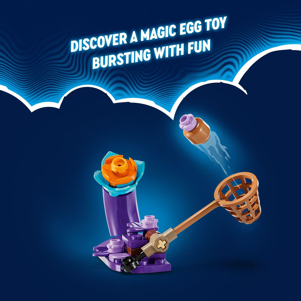 LEGO DREAMZzz Mythical Turtle Toy tracks the raven underwater with imaginative play.