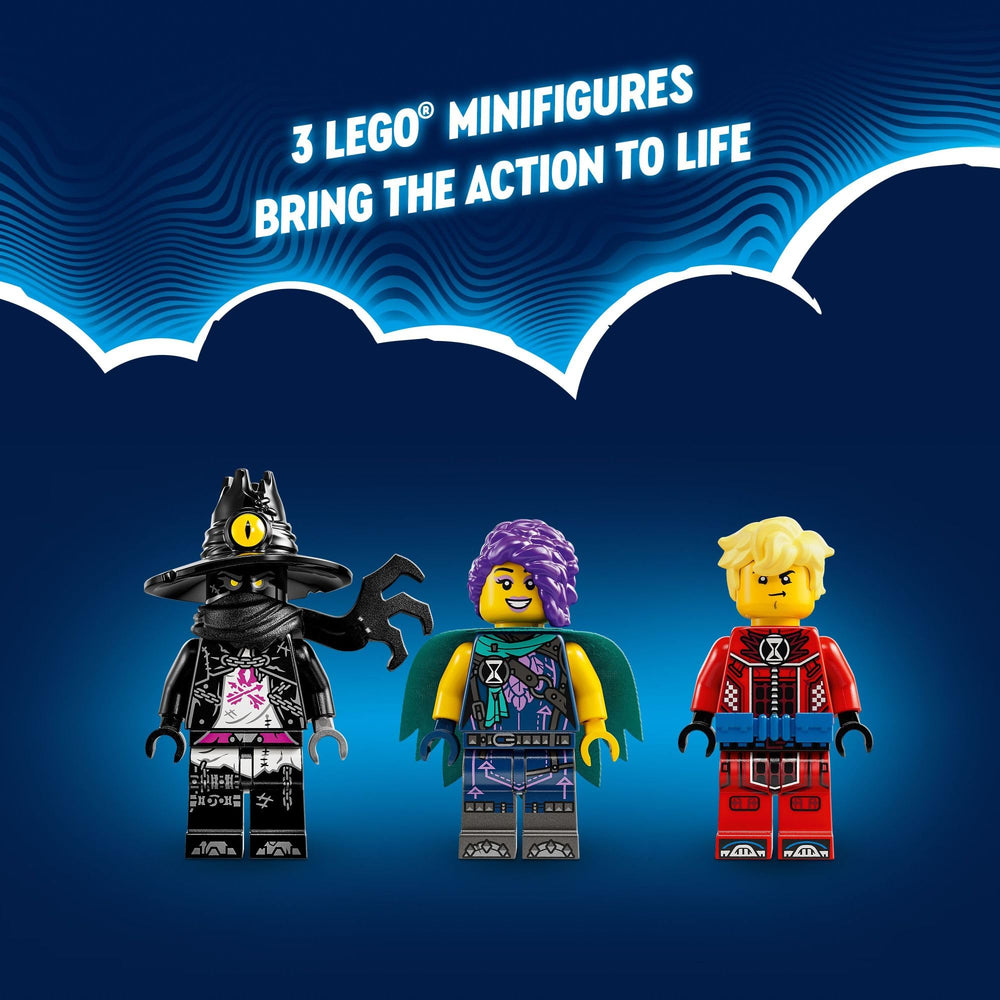 LEGO DREAMZzz Night Hunter, Sneak, and Snivel minifigs expand villain-centered stories