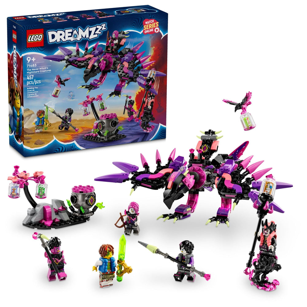 LEGO DREAMZzz Raven toy sparks imaginative storytelling and spooky adventures.