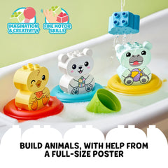 LEGO DUPLO 10965 rain-cloud over the tub creates playful drizzle for rain shower games