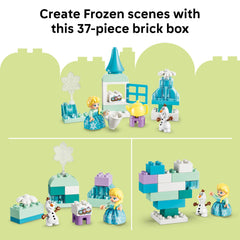 LEGO DUPLO teapot, cup and cake accessories for pretend-play scenarios