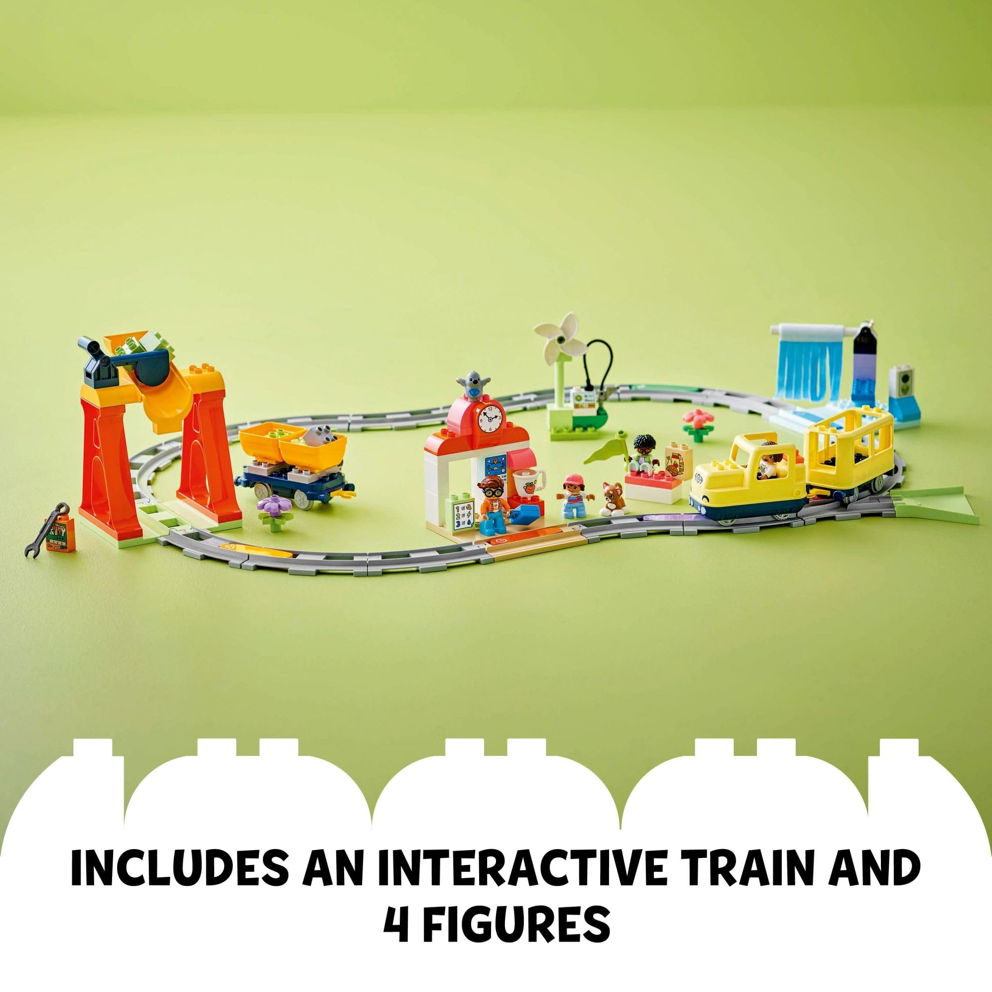 LEGO DUPLO action bricks with lights spark interactive play moments