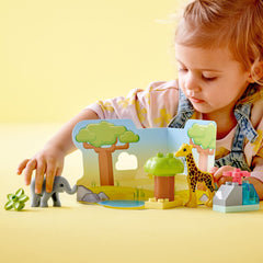 LEGO DUPLO Africa baby giraffe for imaginative playtime