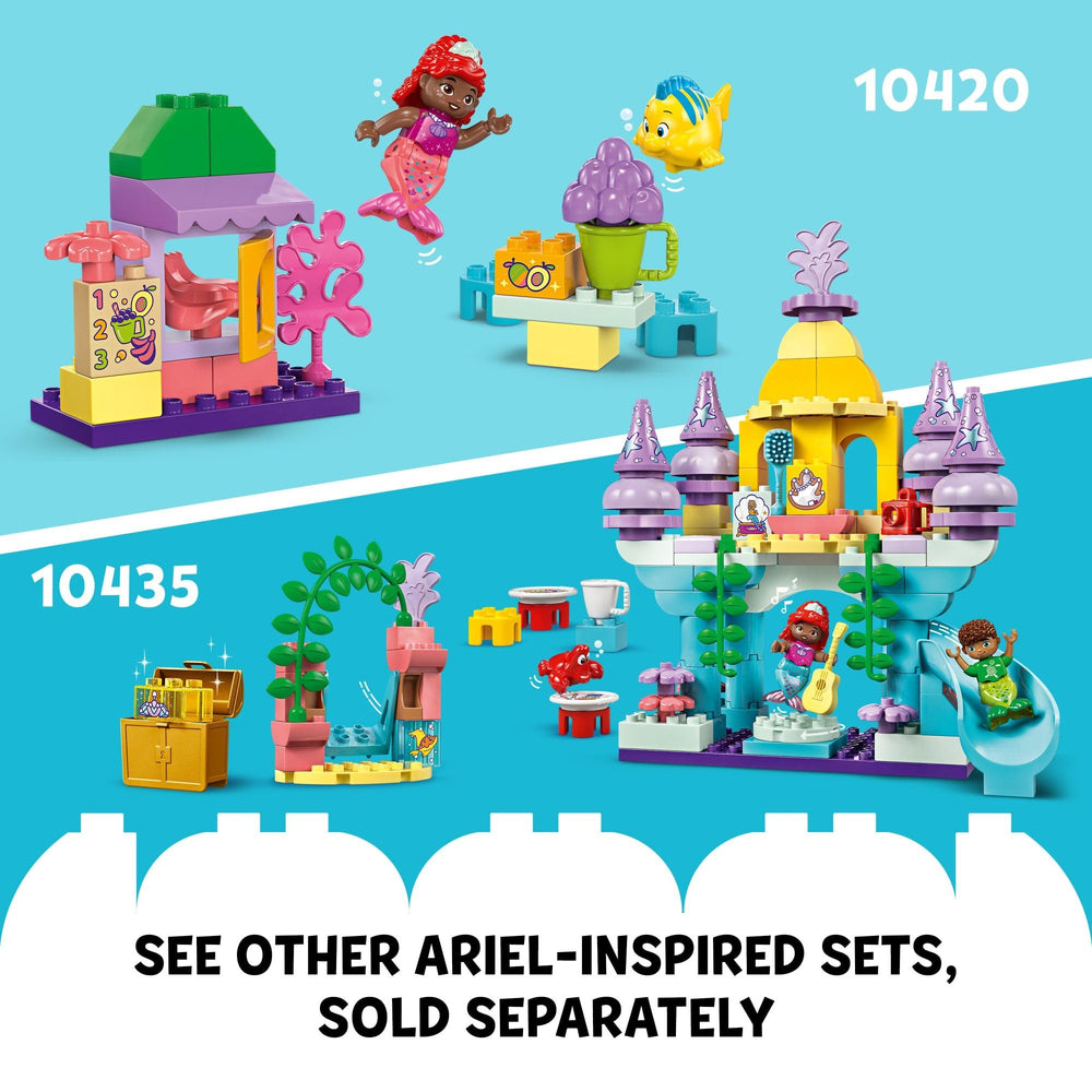 LEGO DUPLO Little Mermaid cafe set boosts imagination with familiar Disney characters