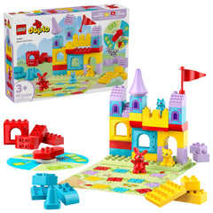 LEGO DUPLO Hopsy's Castle Game board for cooperative building fun