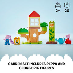 LEGO DUPLO Peppa Pig figures Peppa and George support cooperative play.