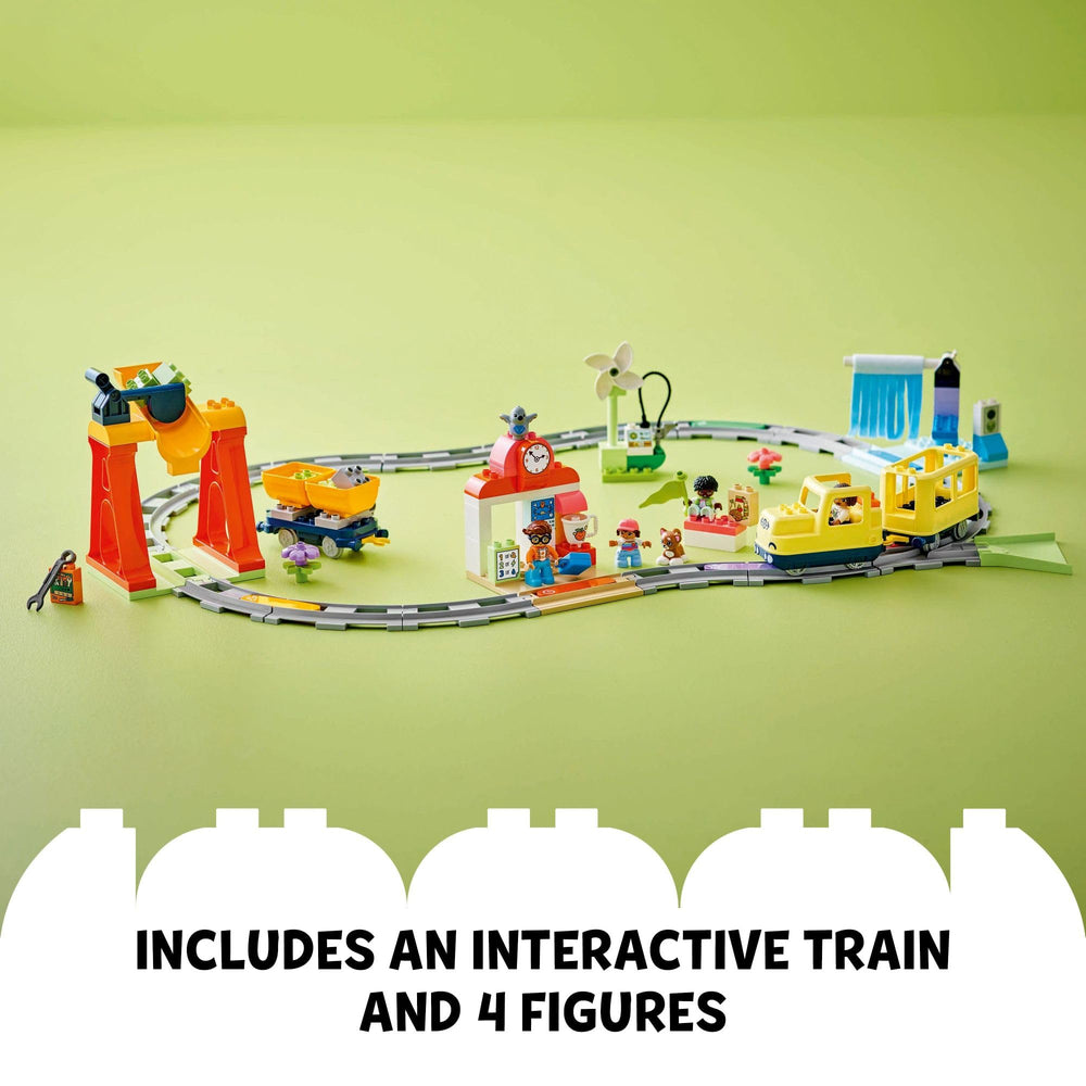 LEGO DUPLO push&go passenger train enables easy, engaging journeys