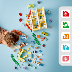 LEGO DUPLO Town 3in1 Kitchen with healthy foods supports early cooking-themed learning
