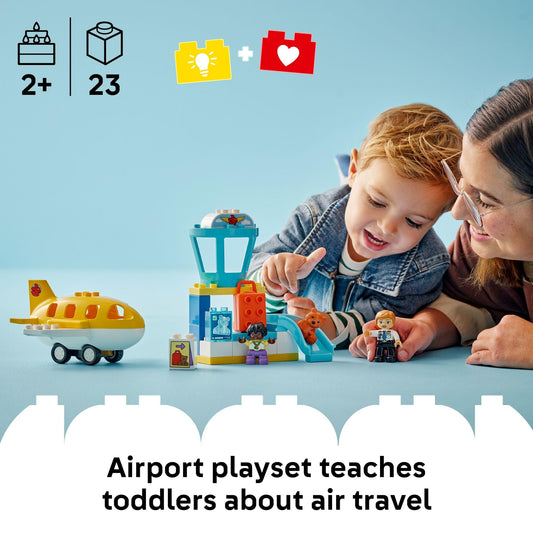 LEGO DUPLO Town emotions wheel to discuss feelings during new experiences