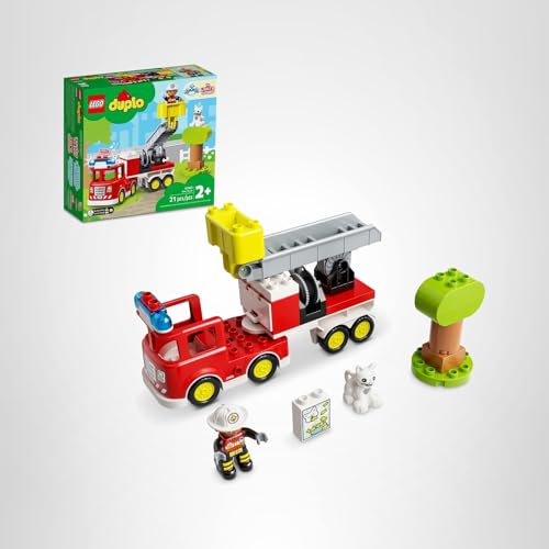 LEGO DUPLO Town Fire Truck 10969 complete set sparks imaginative role play for toddlers