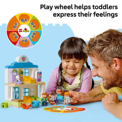 LEGO DUPLO Town height and weight scale used in pretend checkups
