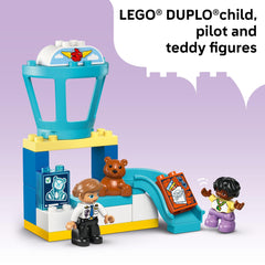 LEGO DUPLO Town teddy bear figure to extend storytelling play