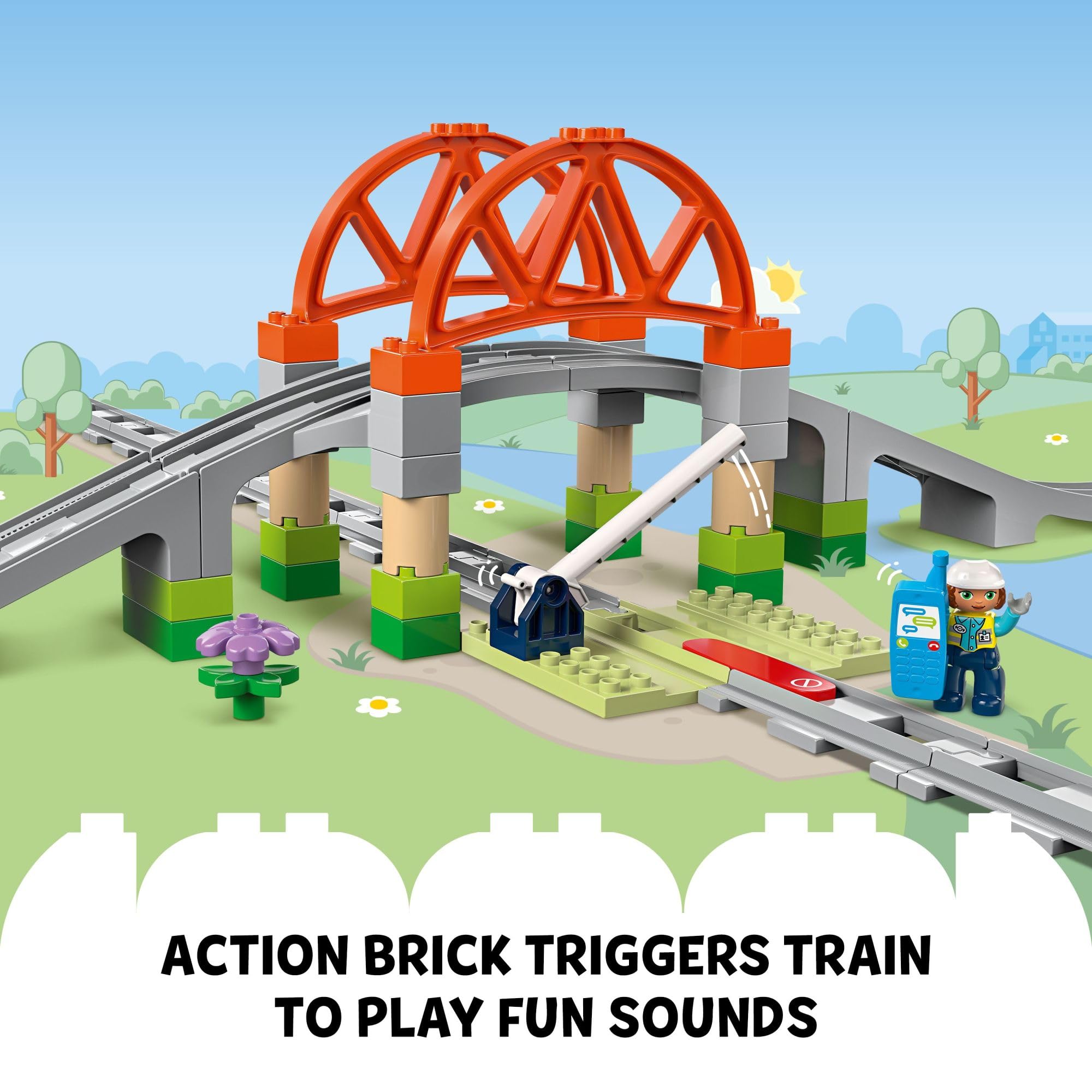 LEGO DUPLO Town 10426 expand with 10427 10428 connects for larger adventures.