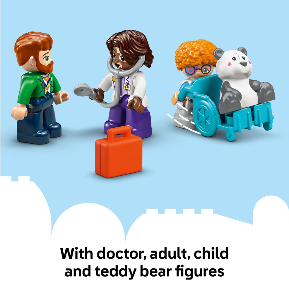 LEGO DUPLO Town wheelchair accessory supports inclusive play
