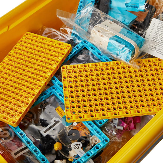 LEGO Education SPIKE Prime hub programming in action for creative robots.