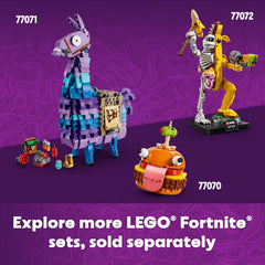 LEGO Fortnite Battle Bus display-ready piece for collector shelves