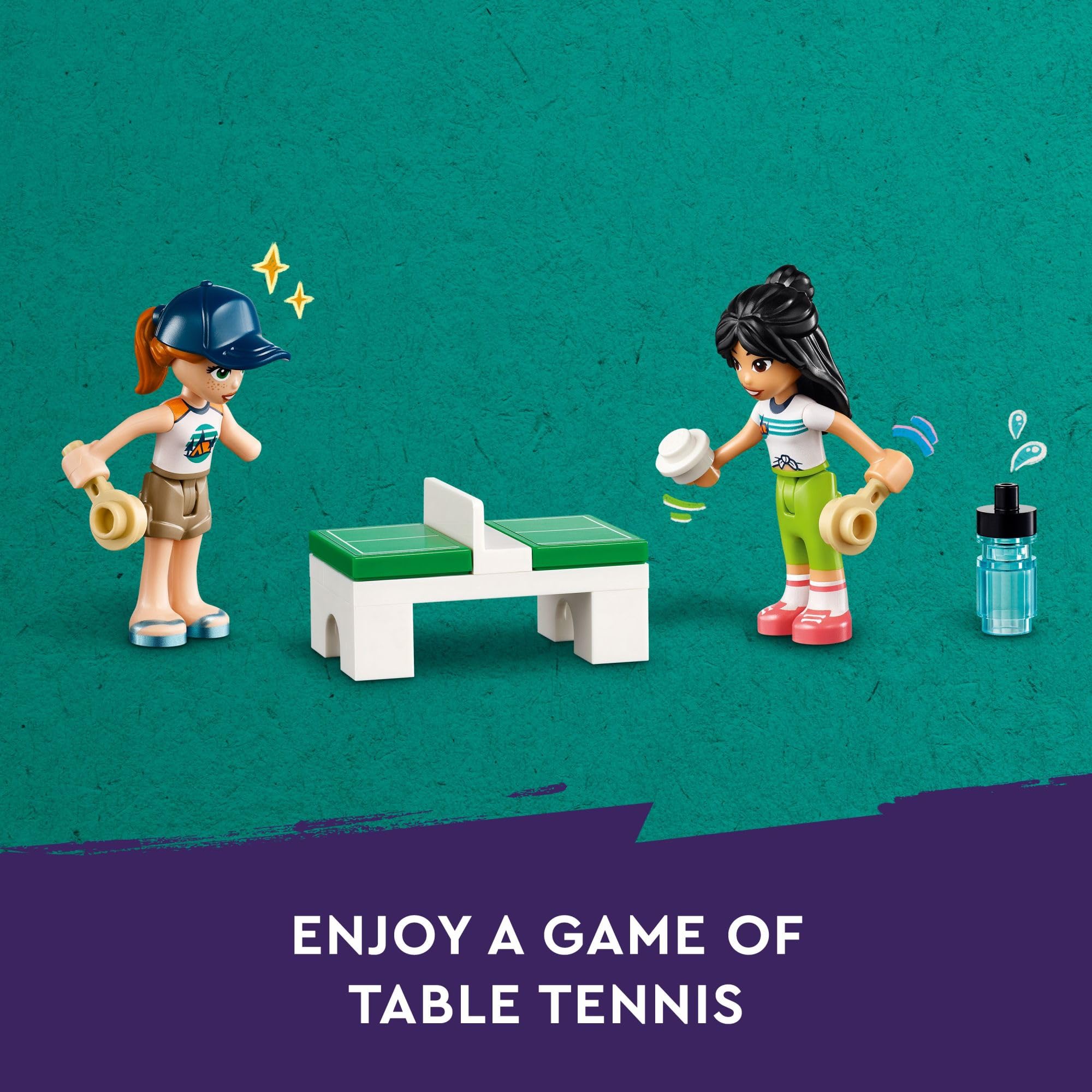 LEGO Friends Liann mini-doll prepared for waterfront stories.