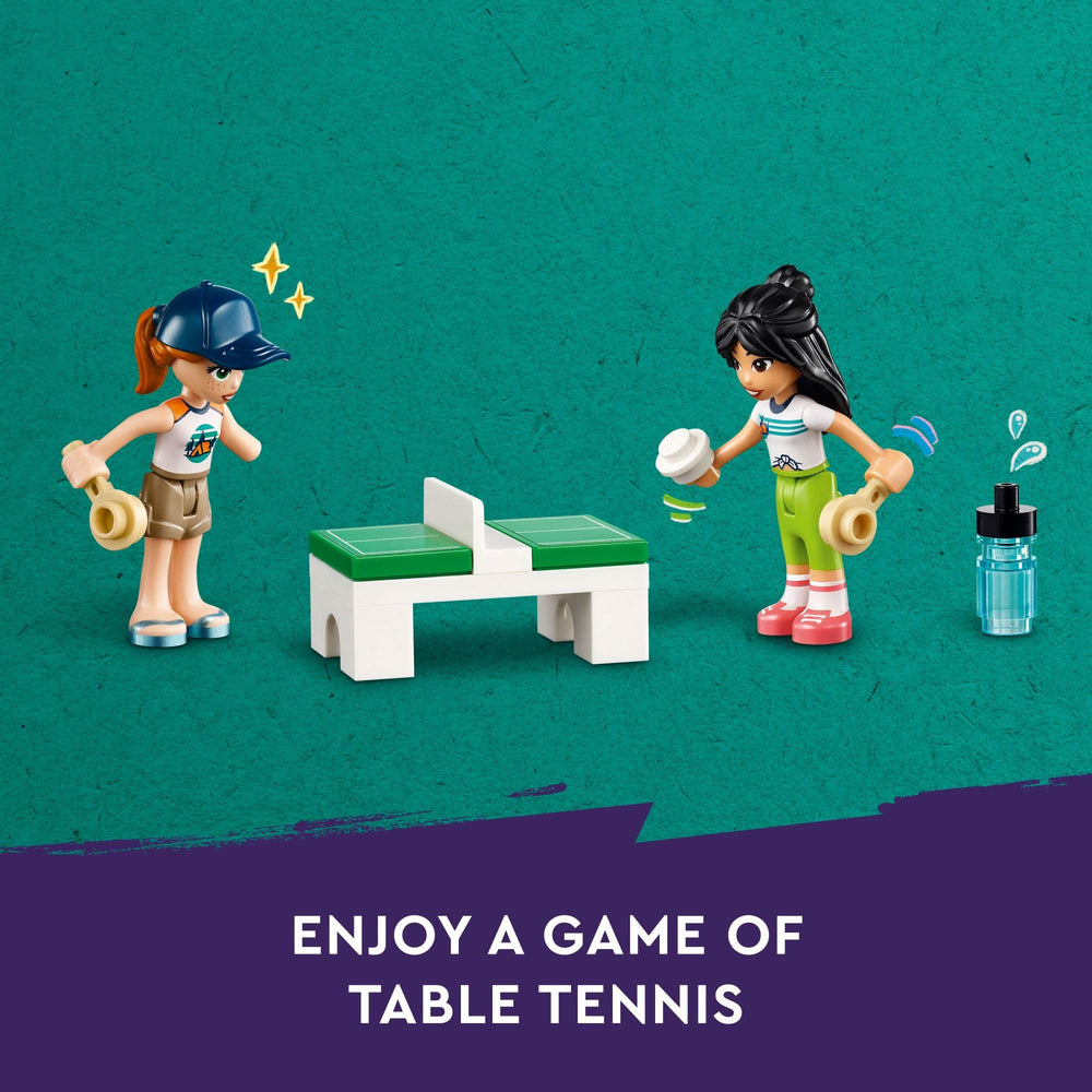 LEGO Friends Liann mini-doll prepared for waterfront stories.